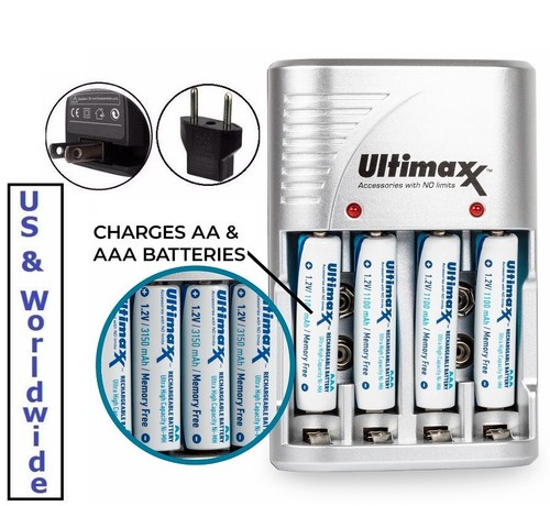 Batteria caricatore aa - batteria, per